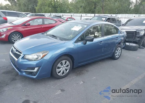 2016 Subaru Impreza 2.0I from USA, damaged, VIN JF1GJAA65GH009573